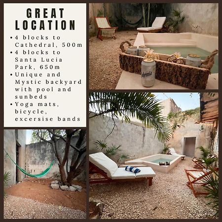 메리다 Unique Mystic Pool Yard Only 3 Blocks Main Sq 빌라 외부 사진